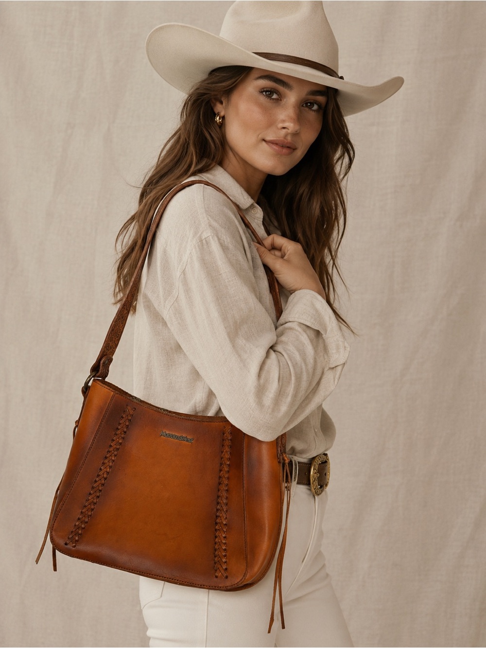 Montana West Genuine Leather Purse